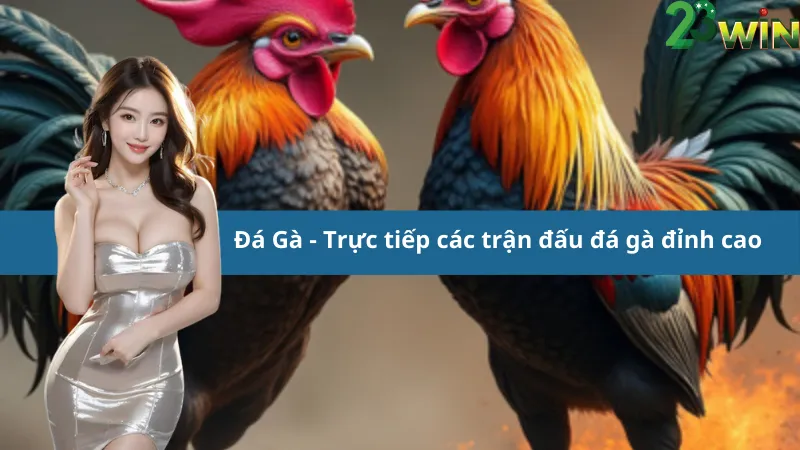 Đá Gà - Trực tiếp các trận đấu đá gà đỉnh cao